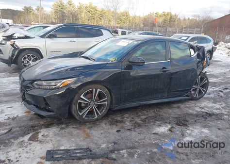 2021 Nissan Sentra Sr Xtronic Cvt from USA, damaged, VIN 3N1AB8DV1MY209989